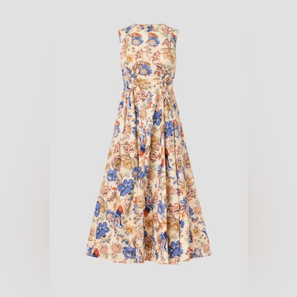 ULLA JOHNSON - KAIYA DRESS - MAGNOLIA, Size 2, $470 - Picture 5 of 16